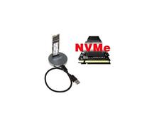 Docking station USB pour SSD M2 NGFF NVMe PCIe. Dock avec liaison USB3.2 Gen2 10GB