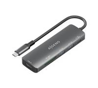 Docking USB Tipo-C Aisens ASUC-5P011-GR- 1xHDMI- 2xUSB- 1xUSB Tipo-C PD- 1xLector Tarjetas- Gris