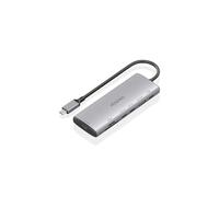 Docking USB Tipo-C Aisens ASUC-7P031-GR- 1xHDMI- 1xUSB- 2xUSB Tipo-C- 1xLector Tarjetas- 1xUSB Tipo-C PD- Gris