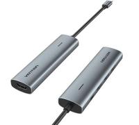 Docking USB Tipo-C Vention TGGHB- 3xUSB- 1xHDMI- 1xUSB Tipo-C PD