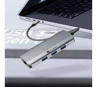 Dockingstation IcyBox 6 in 1 1xHDMI 4K60Hz, 3x USB-A