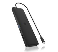 Dockingstation IcyBox USB Type-C mit dreifach Videoausgabe retail