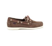 Sebago Chaussures bateau Portland Nubuck Docksides NBK à lacets Marron 44