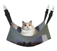 Dockyard, Magic Water Gate Hamac réversible pour chat suspendu doux respirant cage pour animal domestique lit réglable pour chaton chiot ou petit moyen