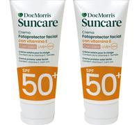 DocMorris Pack Suncare Fotoprotector Crema Facial SPF50+ Con Color 2x50ml