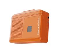 docooler 247 Enregistreur de Cassette Portable avec Microphone, Haut-Parleur intégré, Prise Casque 3,5 Mm, Joueur Rétro pour la Lecture Musicale et L'enregistrement Vocal (Batteries Non