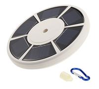 Docooler 26 LED Downlight Solaire Flagpole Lumière Super Bright Etanche pour Plus 15-25 ft Flag Pole