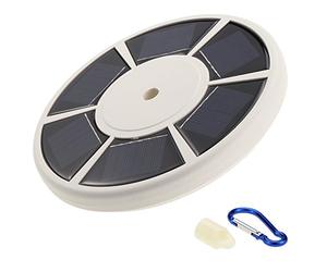 Docooler 26 LED Downlight Solaire Flagpole Lumière Super Bright Etanche pour Plus 15-25 ft Flag Pole