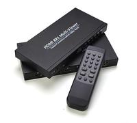 docooler 8x1 HDMI 4K Quad Multi-viewer Screen Divider 8 Screen Splitter avec commutation continue