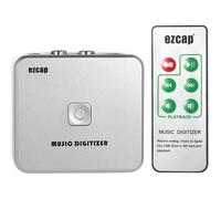 Docooler Audio Capture Enregistreur Musique Numériseur avec 3,5 mm et ports RCA IN Stockage sur carte SD Disque USB MP3