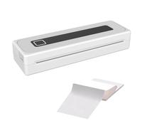 Docooler Imprimante portable sans fil, compatible avec les imprimantes à papier thermique de 8,26 x 11,69 pouces, connexion BT5.1, papier thermique A4, compatible avec iOS, Android et ordinateur