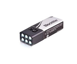 Docooler Mini lampe torche 3 modes pour camping 9 V 6 LED