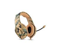 Docooler onikuma K1 Casque de Jeux de 3mmavec Microphone stéréo Audio avec réduction de Bruit pour PC Nouvel Xbox Laptop DS PSP Camouflage Jaune