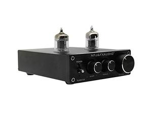 Docooler Préamplificateur, Vide Tube Préamplificateur, Mini HiFi Audio 6K4 Amplificateur à Tube de Vide Tampon Réglage des Basses Aigues RCA Preamp