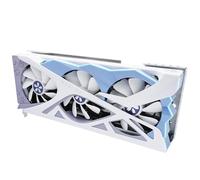 Docooler RX7800XT-16G GDDR6 Carte graphique pour PC de jeu Système de refroidissement puissant Effets lumineux RVB Haute fréquence Cœur Support multi-interface Condensateurs solides résistants aux