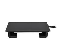 docooler Support D'ordinateur avec Hub USB 4 Ports ABS USB 2.0, écran Antidérapant, étagère de Bureau pour écrans D'ordinateur, Ordinateurs Portables, Imprimantes