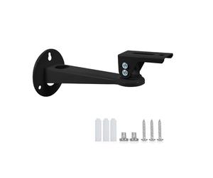 Docooler Support mural pour projecteur, angle réglable, support mural pour mini projecteur, support mural pour projecteur avec charge maximale de 1,5 kg, longueur maximale 20 cm, vis de fixation de