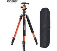 Docooler ZOMEI Q555 Trépied de Voyage Portable en Alliage d'Aluminium Iéger de 63 Pouces avec Rotule / Plateau à Dégagement Rapide / Sac de Transport pour Appareils photo Canon Nikon Sony DSLR ILDC G