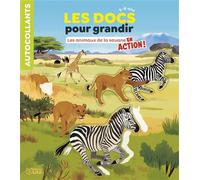 Docs grandir action savane - Emmanuelle Kecir-Lepetit - Lito - broché - Document jeunesse