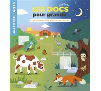 Docs pour grandir animaux jour - Emma Martinez - Lito - broché - Document jeunesse