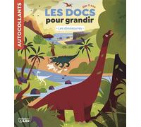 Docs pour grandir dinosaures - Aurélie Desfour - Lito - broché - Document jeunesse