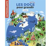 Docs pour grandir l atlas - Aurélie Desfour - Lito - broché - Document jeunesse