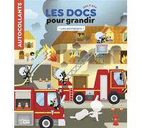 Docs pour grandir les pompiers - Aurélie Desfour - Lito - broché - Document jeunesse