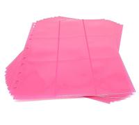 docsmagic.de 10 18-Pocket Pages Pink - Sideloading - 11 Holes - MTG PKM YGO - Feuilles Rose