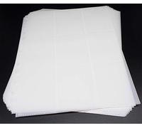 docsmagic.de 10 18-Pocket Pages White - Sideloading - 11 Holes - MTG PKM YGO - Feuilles Blanc