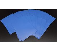 docsmagic.de 100 Mat Blue Card Sleeves Standard Size 66 x 91 - Pochettes Bleu - PKM - MTG