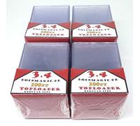 docsmagic.de 4 x 25 Toploader Extra Thick 100pt - 3" x 4" - Standard Size - 70 x 96