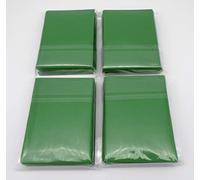 docsmagic.de 4 x 60 Double Mat Green Card Sleeves Small Size 62 x 89 - Vert - Mini Pochettes - YGO