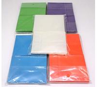 docsmagic.de 5 x 100 Double Mat Card Sleeves Standard Size 66 x 91 - Clear Light Blue Light Green Purple Orange - Pochettes - PKM MTG