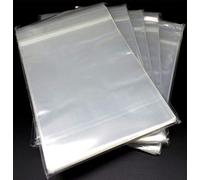 docsmagic.de 5 x 100 Resealable Regular Size Comic Bags 184 x 266-2 Mil - Pochettes Comics Refermables