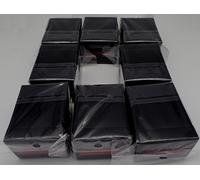 docsmagic.de 8 x Deck Box Black + Card Divider - Boite Noir - PKM - YGO - MTG