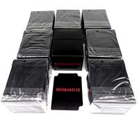 docsmagic.de 8 x Deck Box Full Black + Card Divider - Boite Noir - PKM YGO MTG