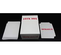 docsmagic.de Deck Box + 60 Mat White Sleeves Small Size - Mini Boite & Pochettes Blanc - YGO