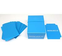 docsmagic.de Deck Box Full + 100 Double Mat Light Blue Sleeves Standard - Boite & Pochettes Bleu Clair - PKM MTG