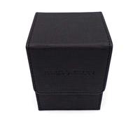 docsmagic.de Premium Magnetic Flip Box (100) Black + Deck Divider - MTG PKM YGO - Boite Noir