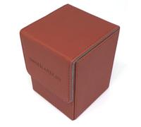docsmagic.de Premium Magnetic Flip Box (100) Copper + Deck Divider - MTG - PKM - YGO - Boite Cuivre