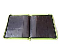 docsmagic.de Pro-Player 12-Pocket Playset Zip-Album Light Green - 480 Card Binder - MTG - PKM - YGO - Fermeture éclair Vert Clair