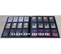 docsmagic.de Pro-Player 24-Pocket Playset Album Black - 480 Card Binder - Classeur pour Jeu de Cartes- MTG - PKM - YGO - Noir