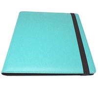 docsmagic.de Pro-Player Premium 12/24-Pocket Playset Album Mint - 480 Card Binder - MTG - PKM - YGO - Classeur pour Jeu de Cartes Aqua