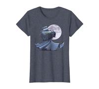 Docteur de la peste T-Shirt, Femme, Bleu Chiné, XS
