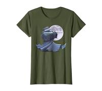 Docteur de la peste T-Shirt, Femme, Olive, XS