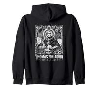 Docteur en lumière Thomas Von Aquin, Sagesse catholique Sweat à Capuche