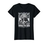 Docteur en lumière Thomas Von Aquin, Sagesse catholique T-Shirt Graphique avec Valeur
