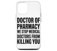 Docteur en Pharmacie Nous Arrêtons Les Médecins Pharmacien Coque pour iPhone 12/12 Pro