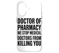 Docteur en Pharmacie Nous Arrêtons Les Médecins Pharmacien Coque pour iPhone 17