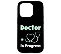 Docteur en progrès drôle étudiant en médecine Coque pour iPhone 15 Pro